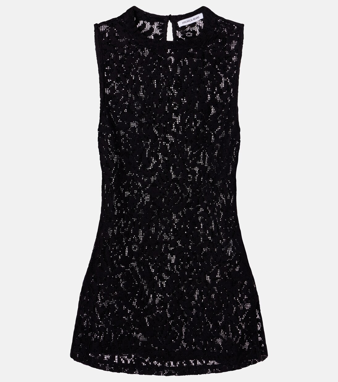 توب Serenka من الدانتيل بطبعات الورود | Veronica Beard