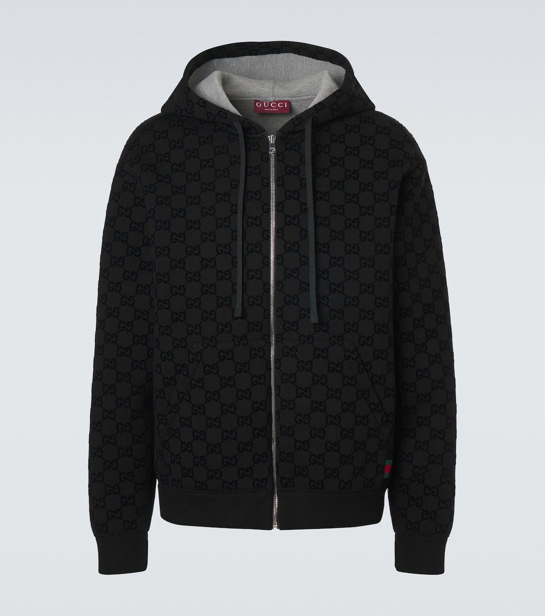 Kapuzenjacke GG aus Jersey | Gucci