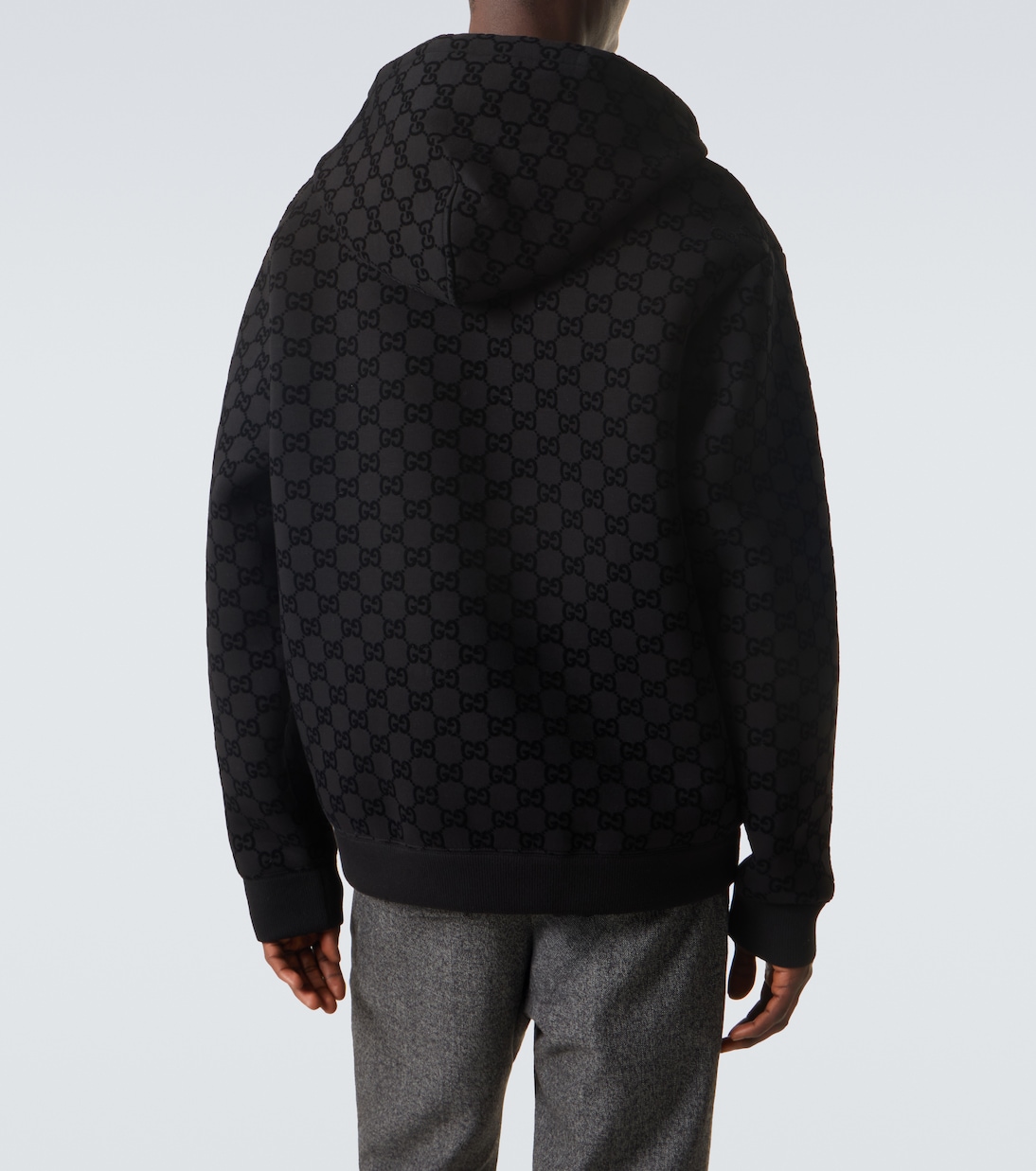 Kapuzenjacke GG aus Jersey | Gucci