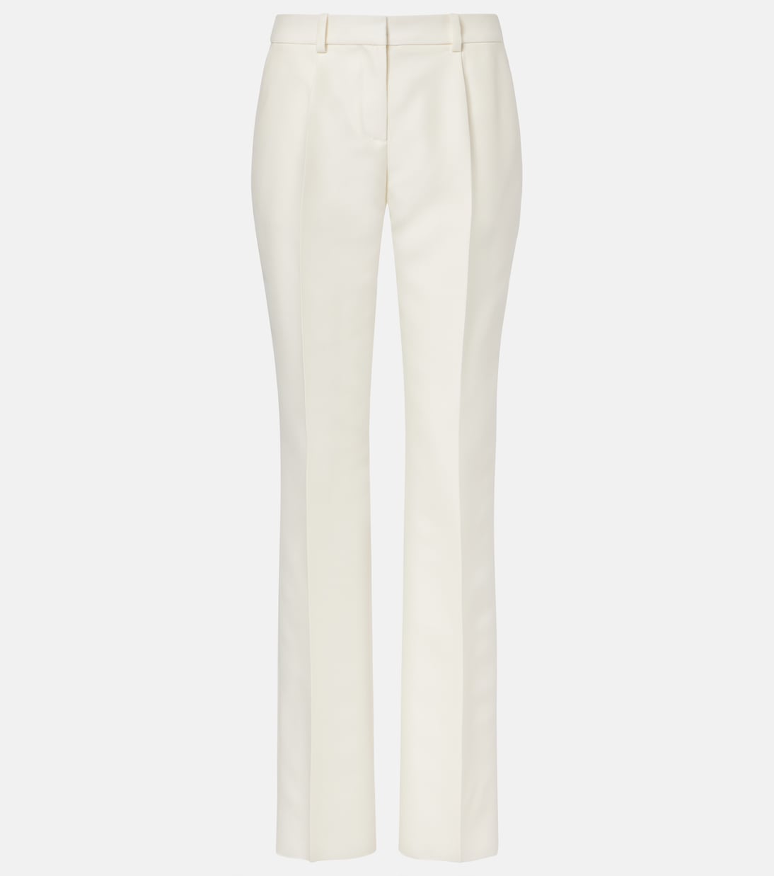 Wool and silk slim pants | Balenciaga