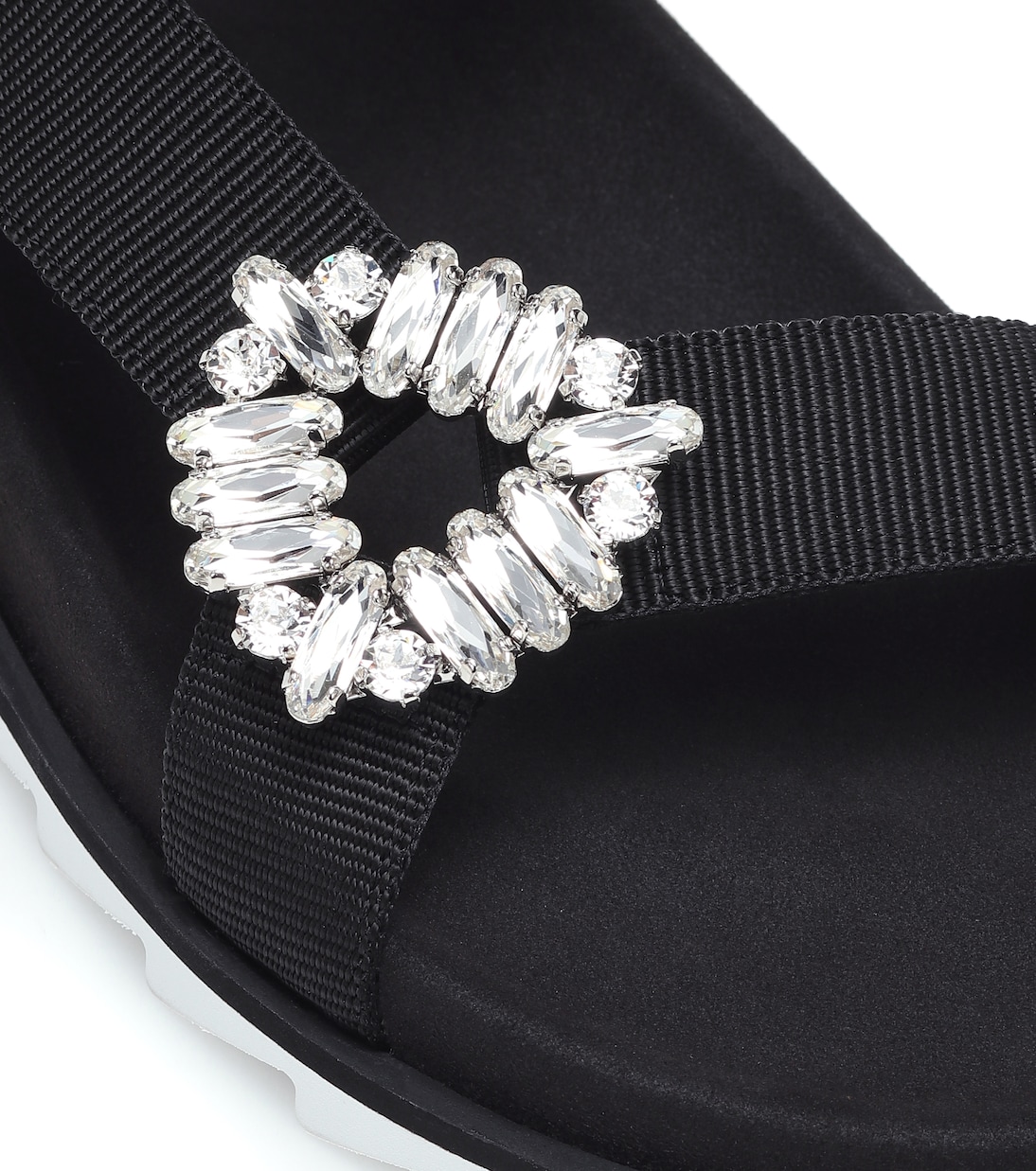 Crystal-embellished sandals | Roger Vivier