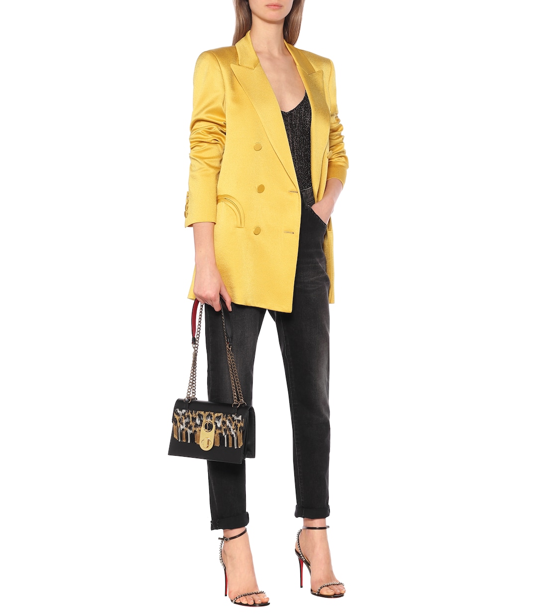 Borsa a spalla Elisa Small in pelle | Christian Louboutin