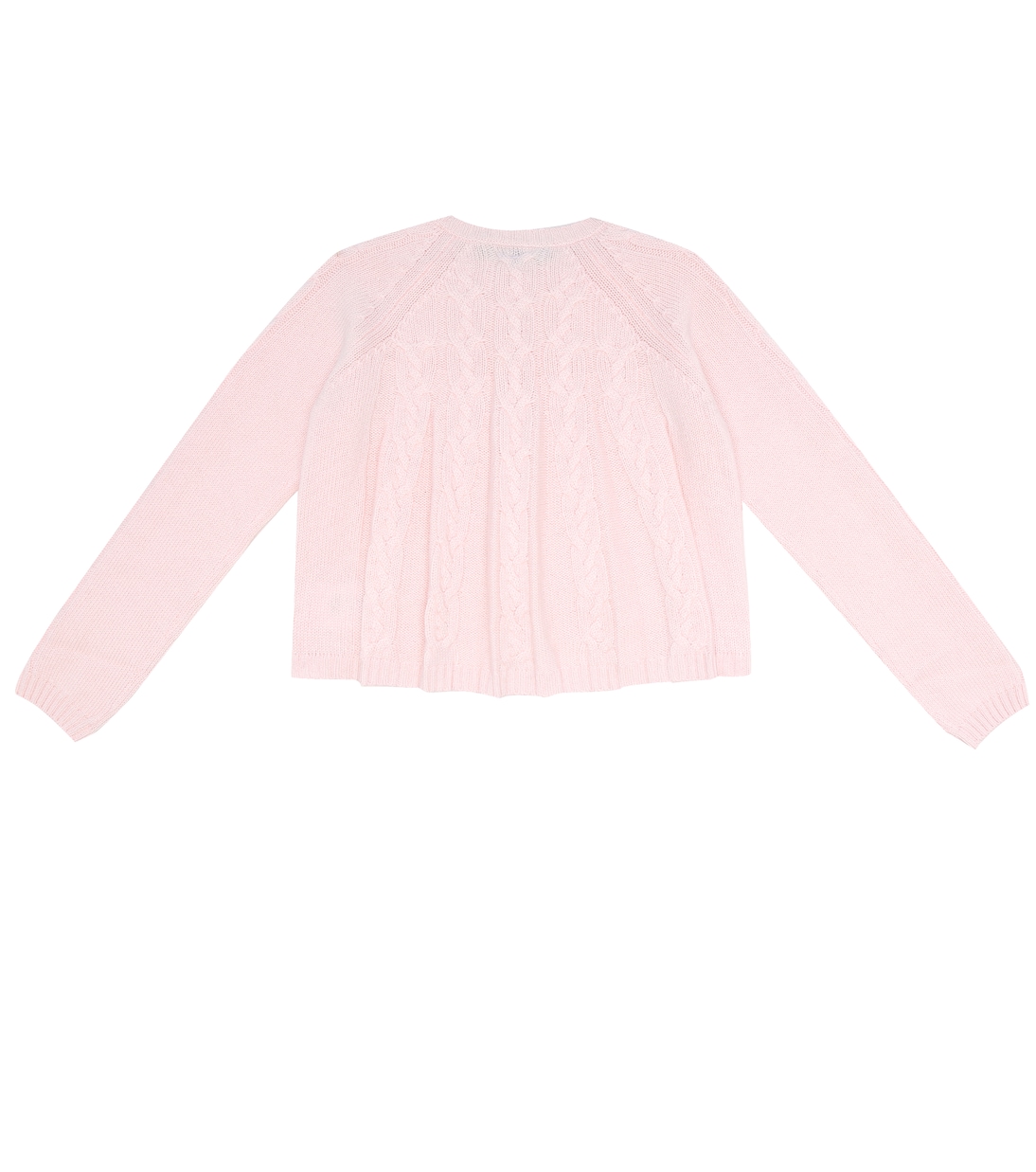 Downy Cables cashmere cardigan | Loro Piana Kids
