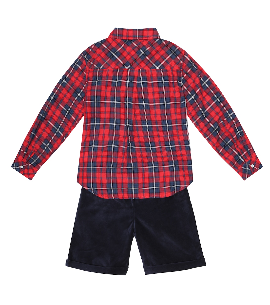 Cotton shirt and shorts set | Rachel Riley