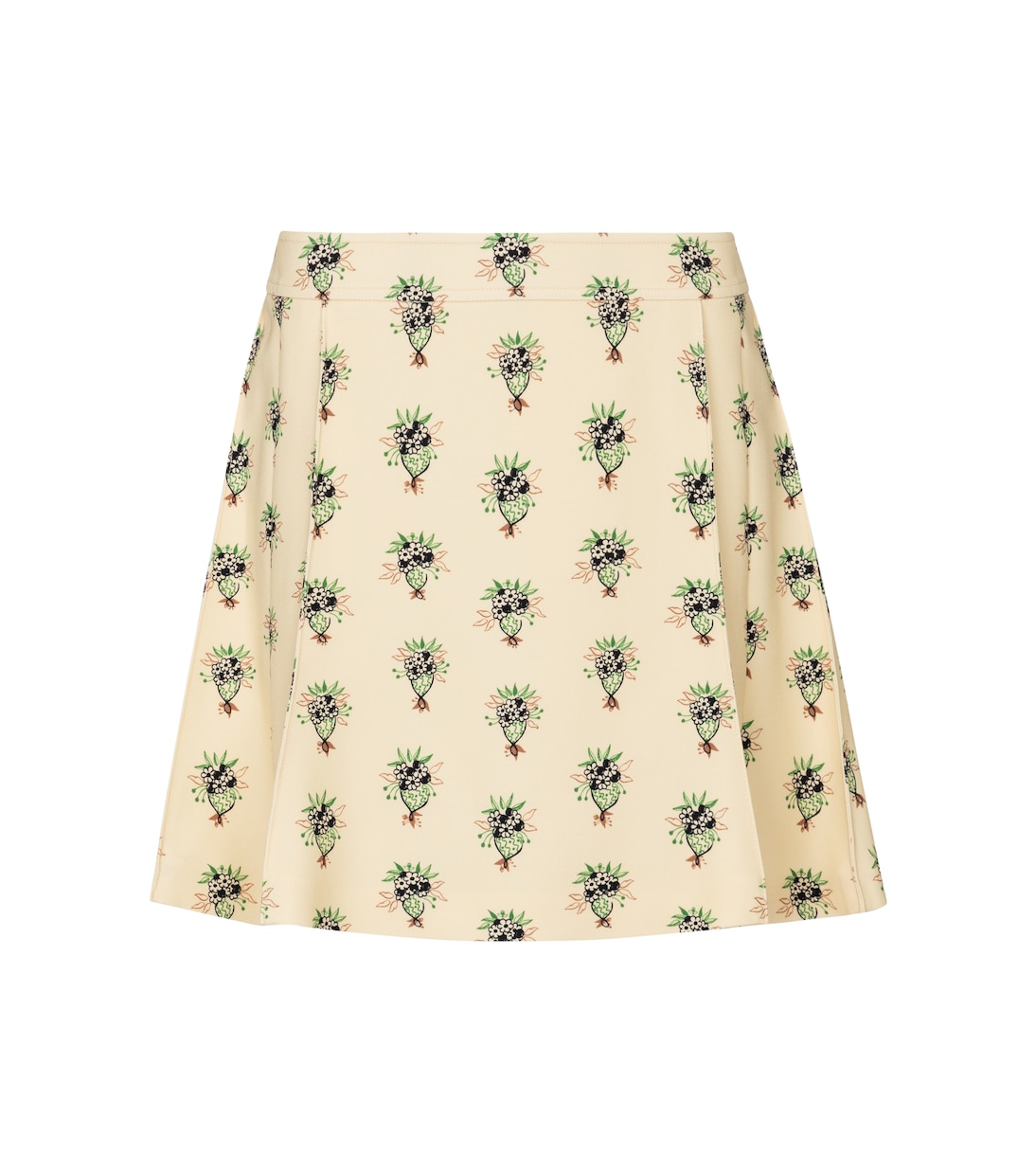 Minifalda de crepé floral | Chloé