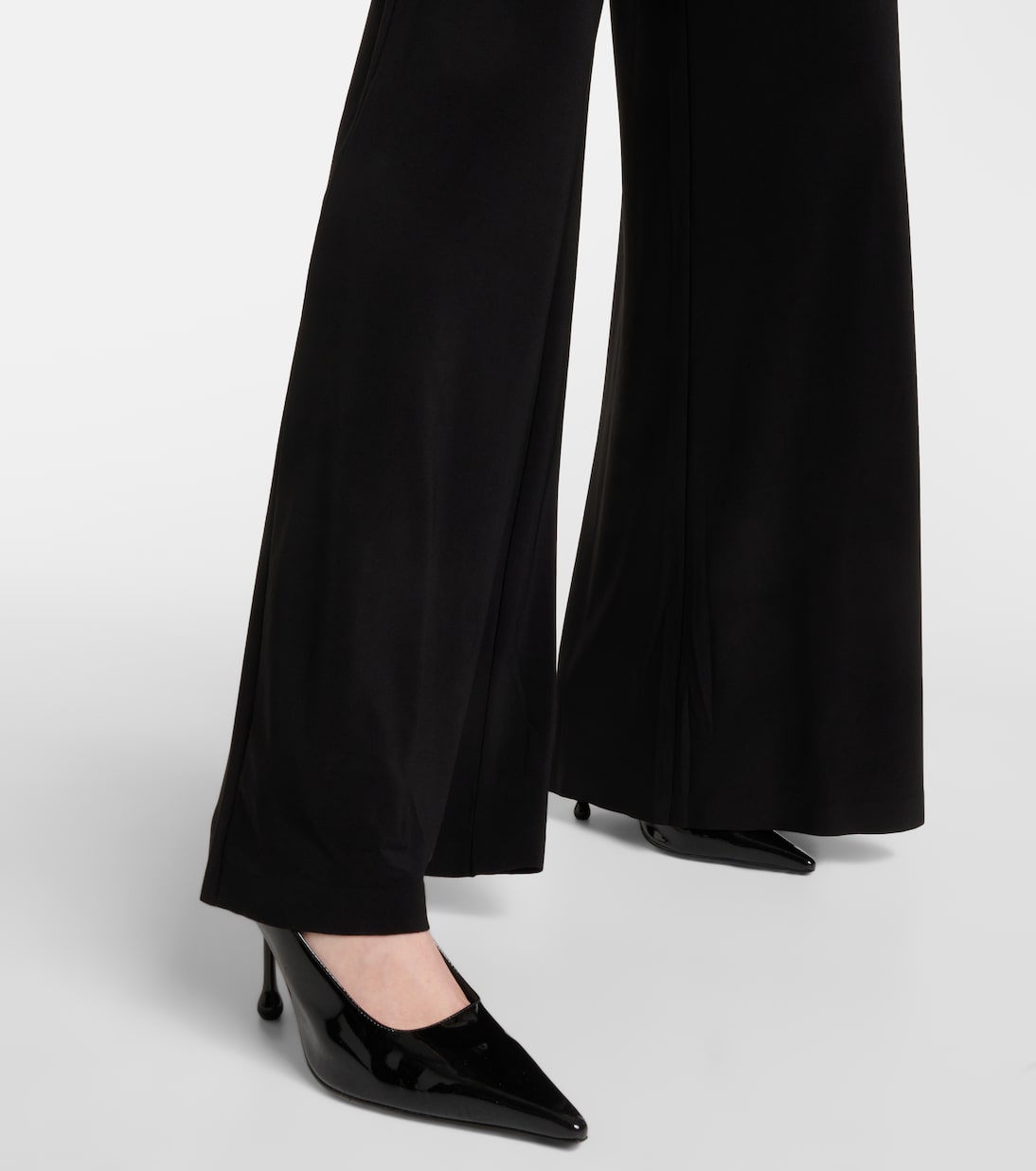 Elephant jersey wide-leg pants | Norma Kamali