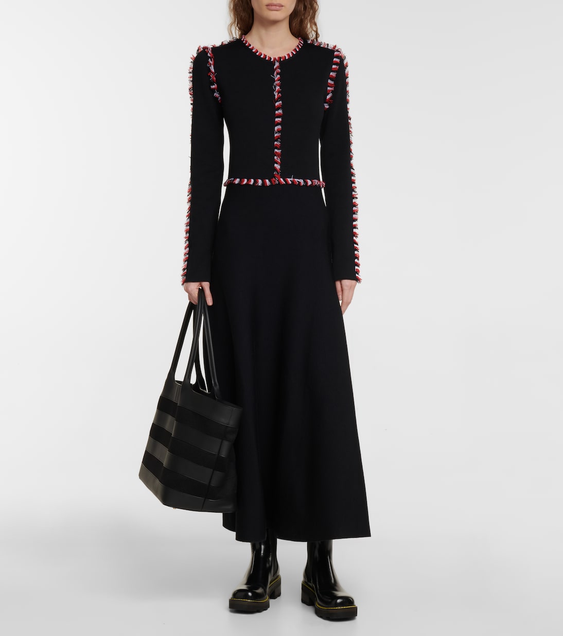 Robe longue Vez en laine et soie | Gabriela Hearst