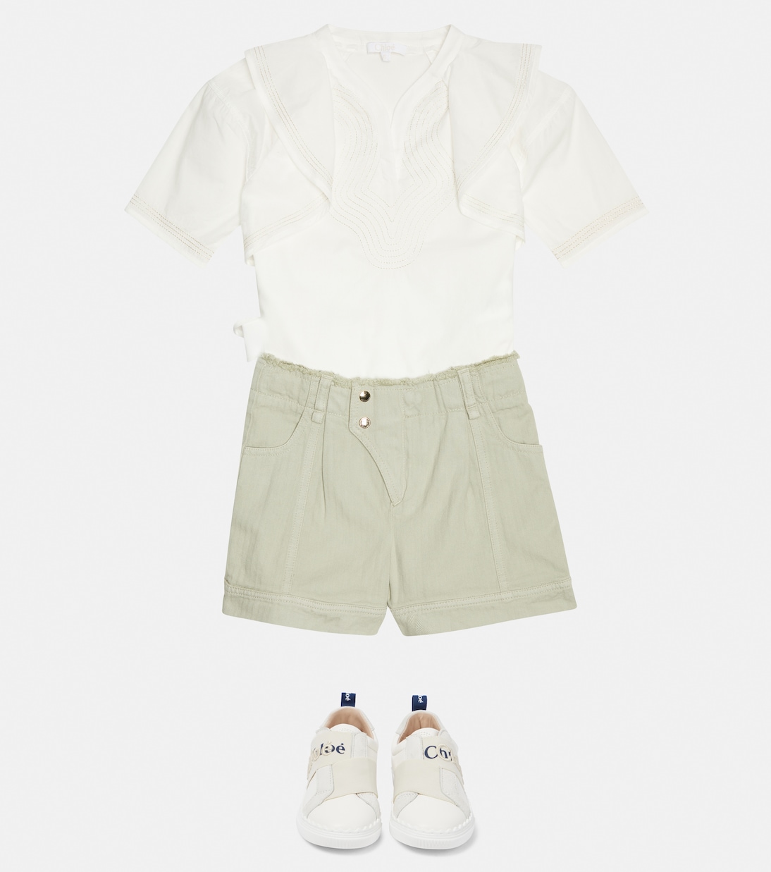 Shorts de algodón | Chloé Kids