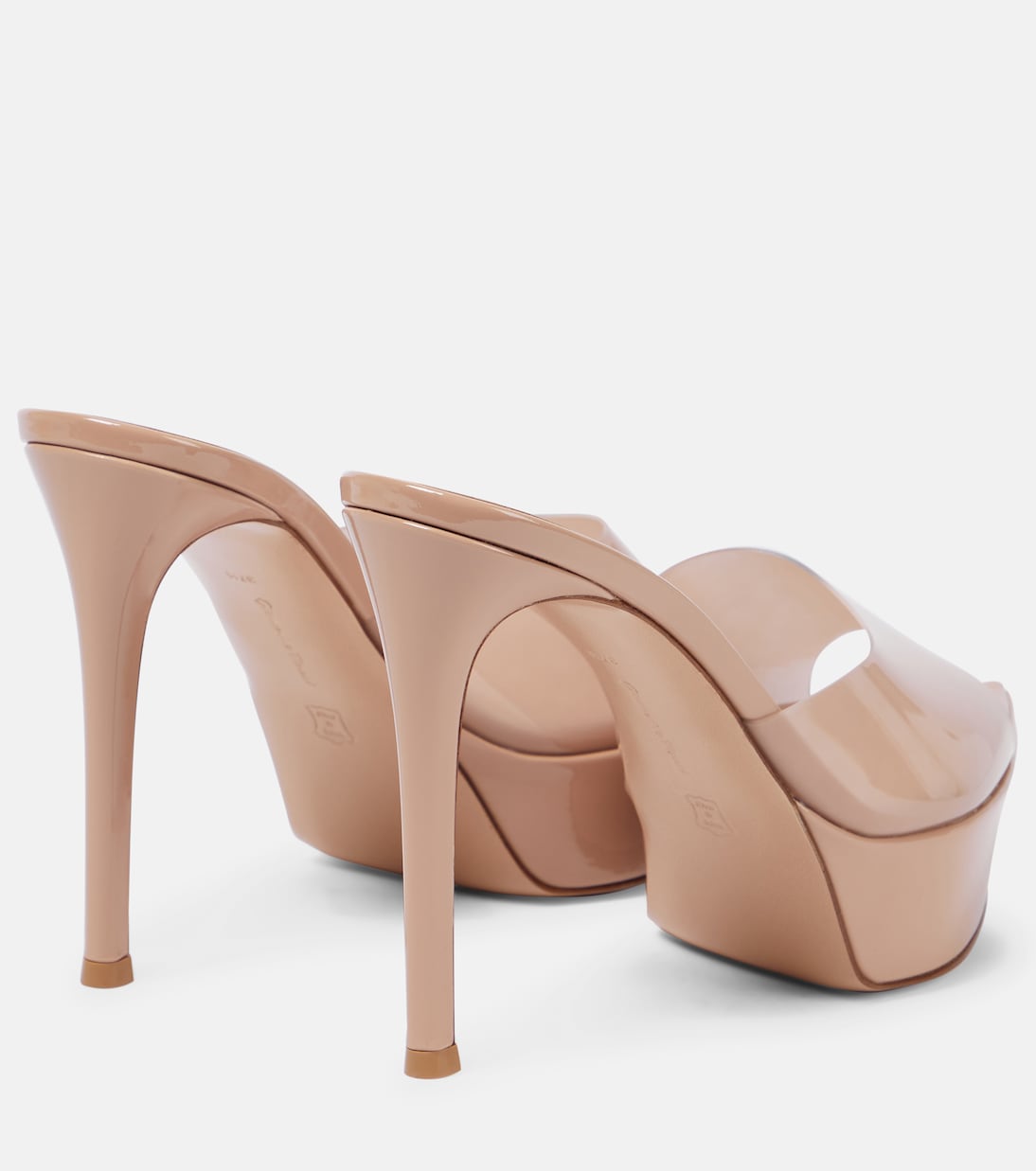 Betty PVC and leather sandals | Gianvito Rossi