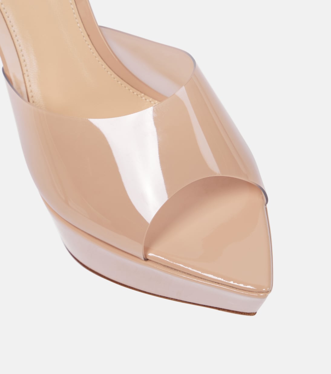 Betty PVC and leather sandals | Gianvito Rossi