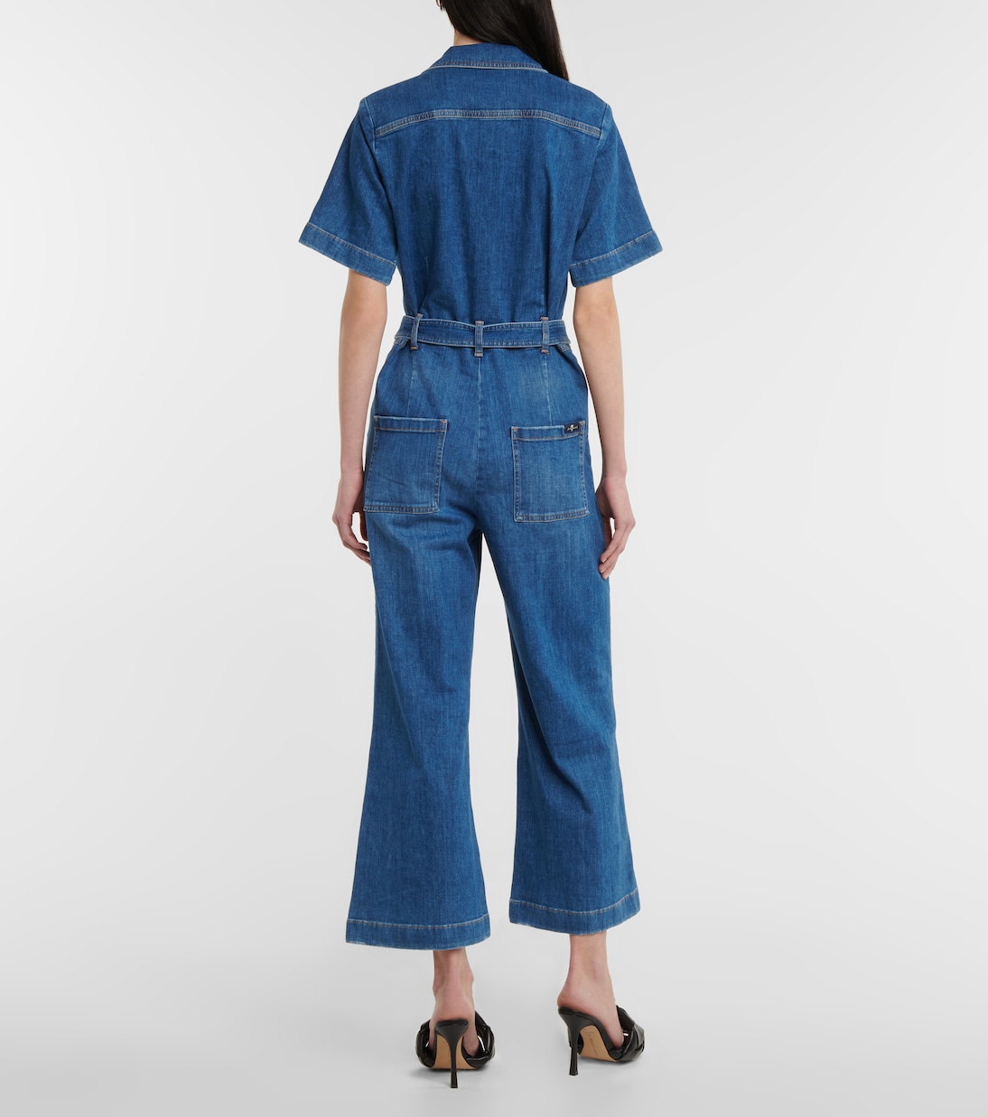 Irene belted jumpsuit | 7 For All Mankind