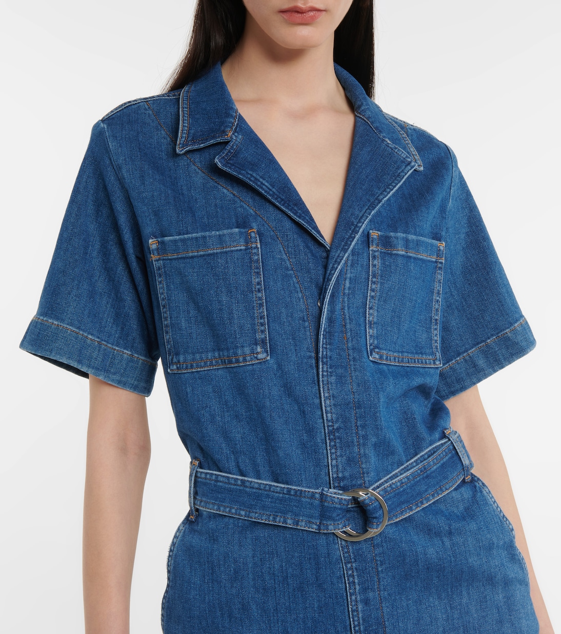 Irene belted jumpsuit | 7 For All Mankind