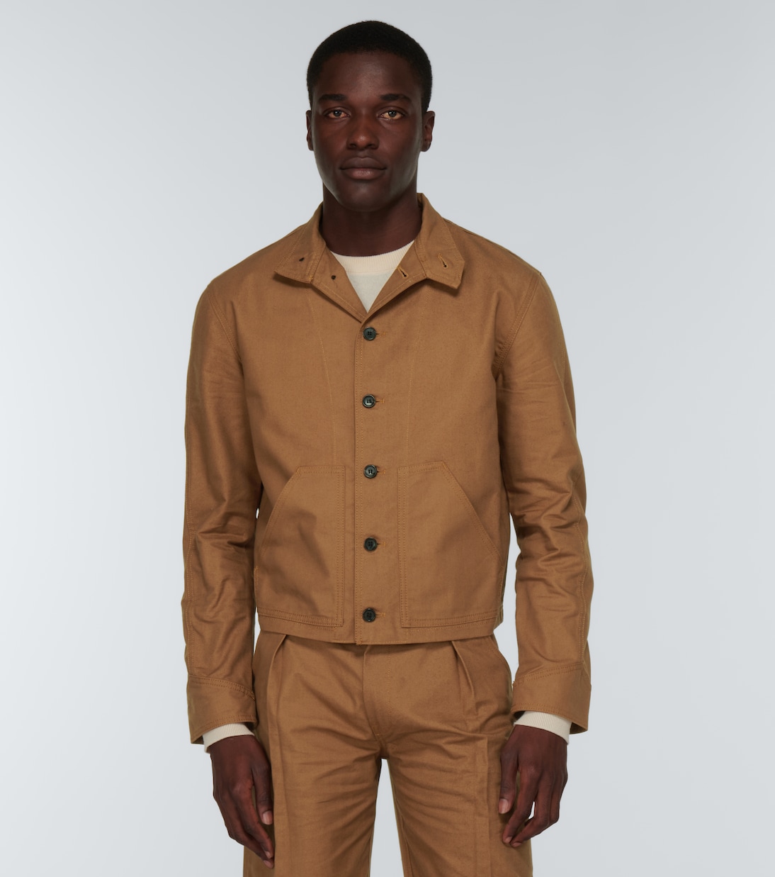 Blouson aus Baumwoll-Canvas | Winnie New York