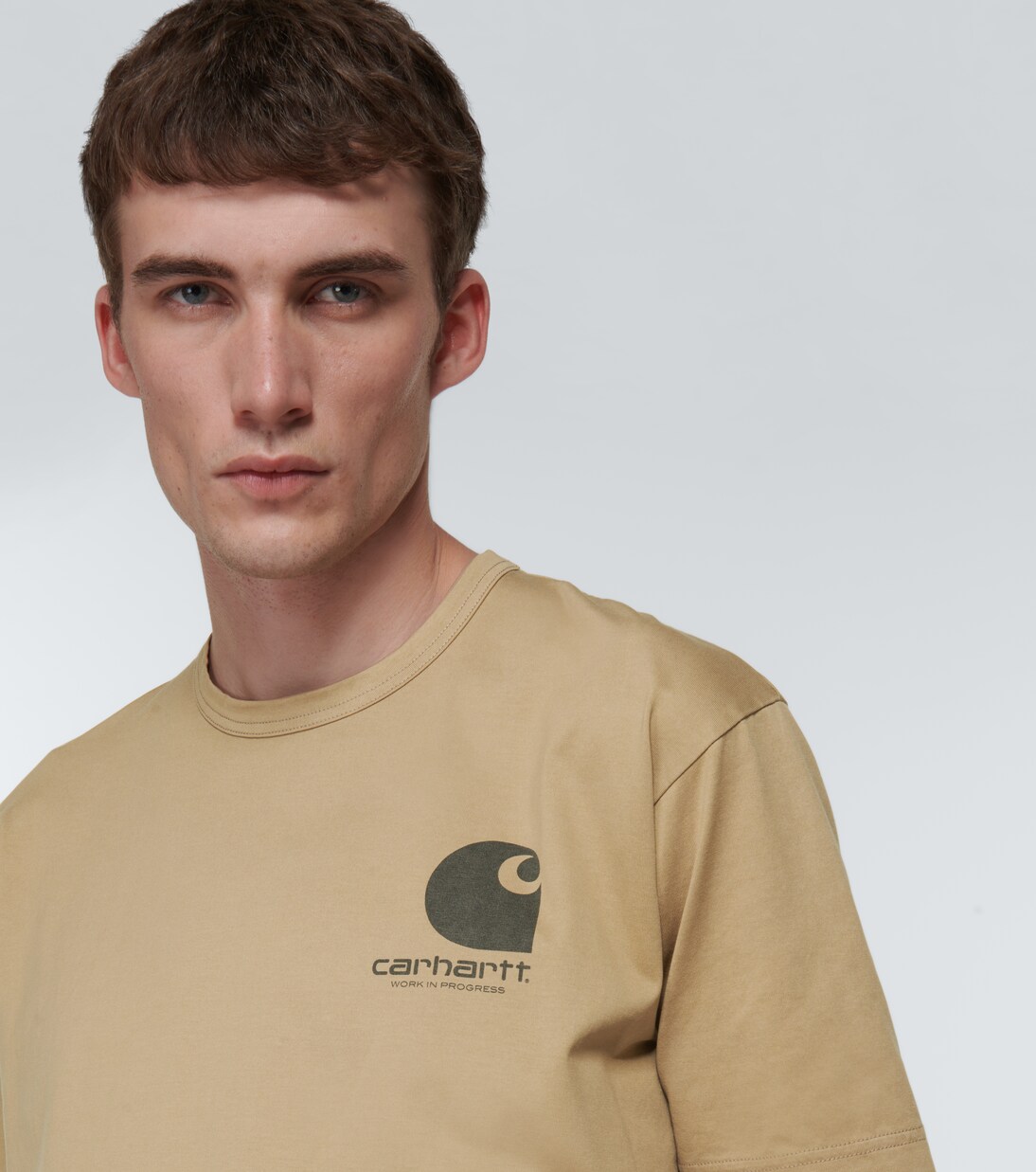 x Carhartt logo cotton T-shirt | Junya Watanabe