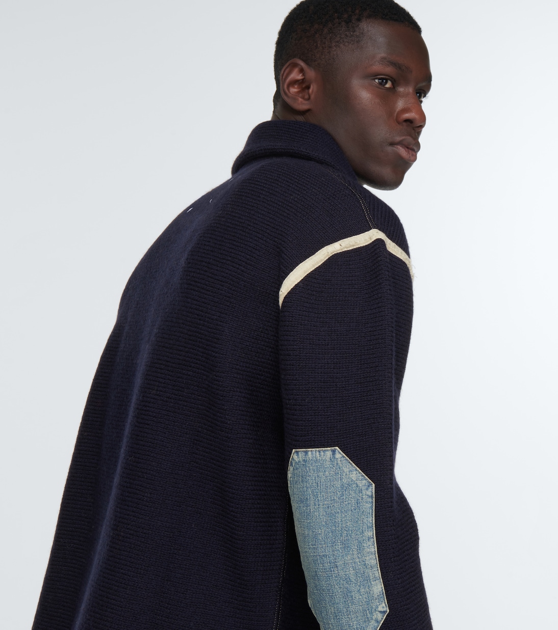 Wool half-zip sweater | Maison Margiela