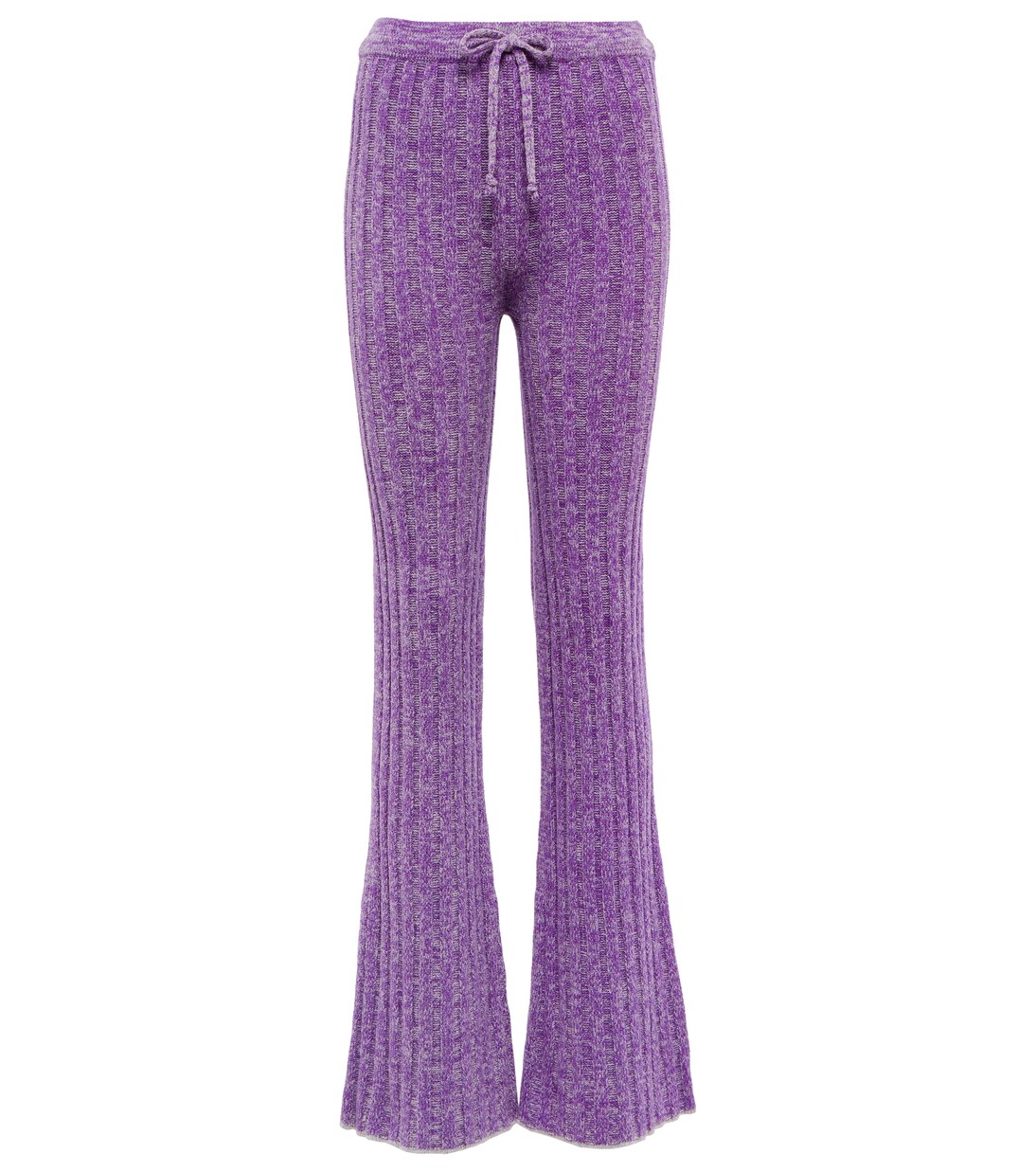Pantalones flared en mezcla de lana | Acne Studios