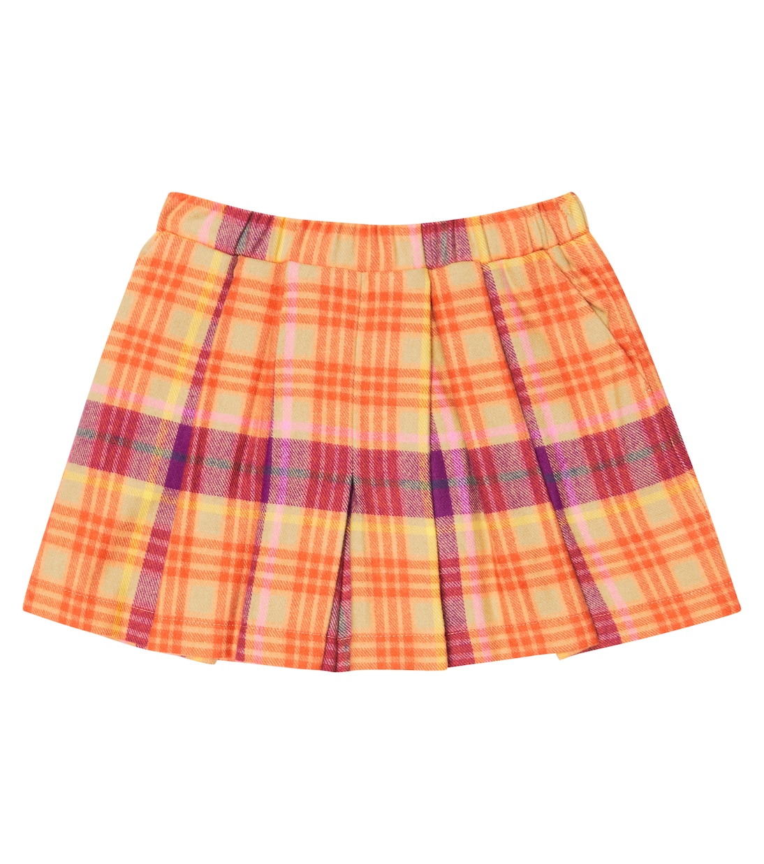 Checked cotton skort | Paade Mode
