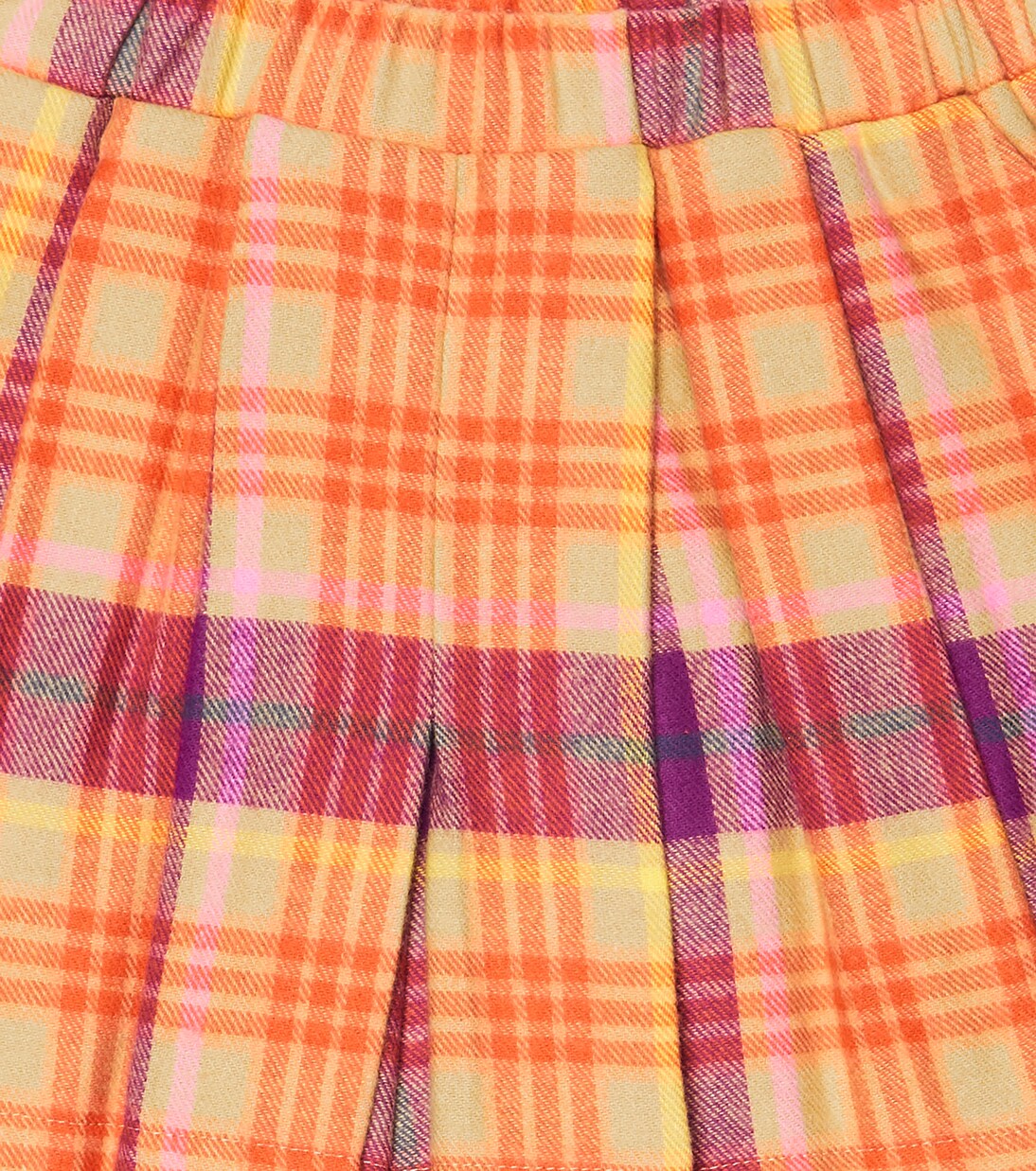 Checked cotton skort | Paade Mode