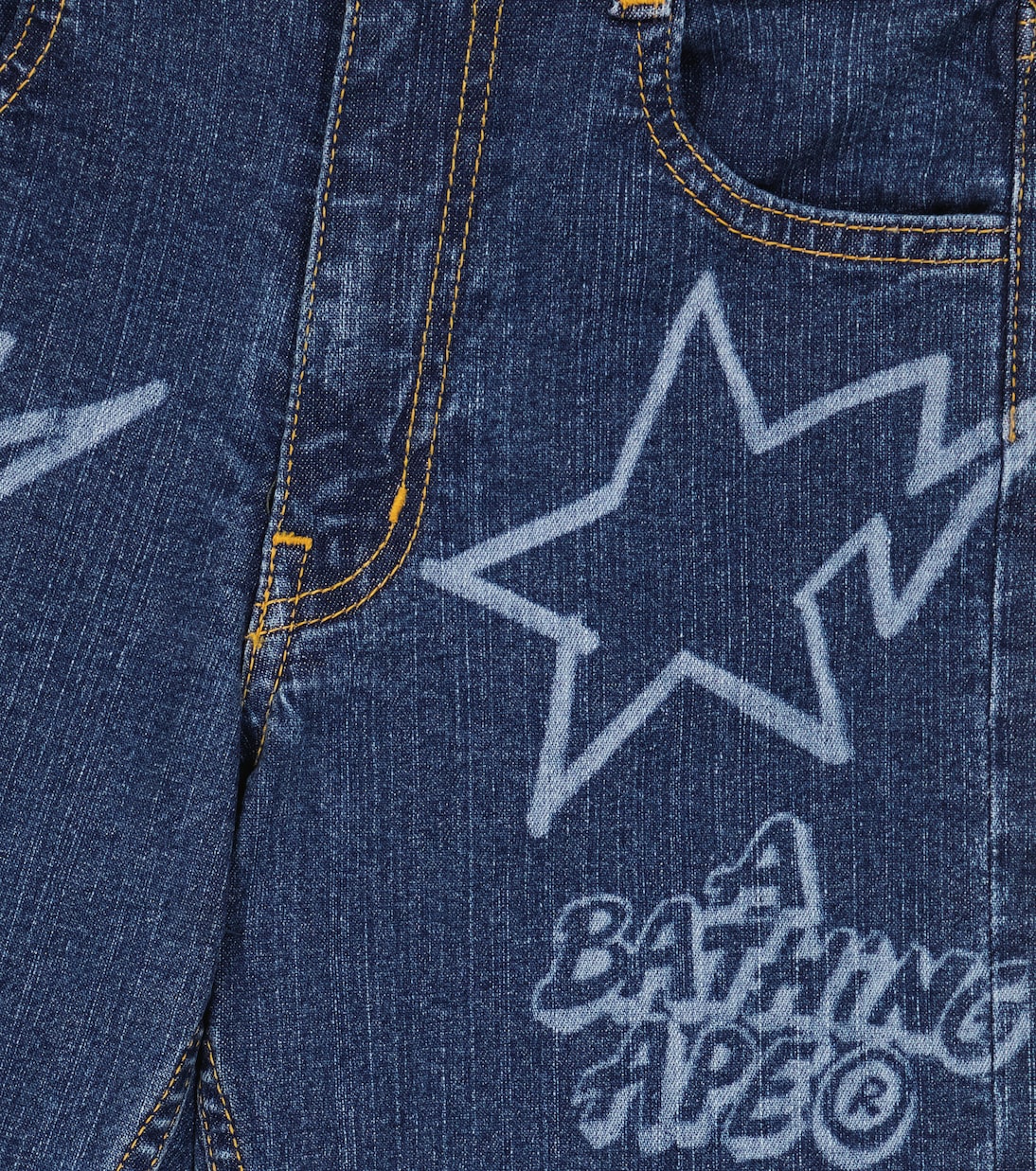 Jeans con stampa | BAPE Kids