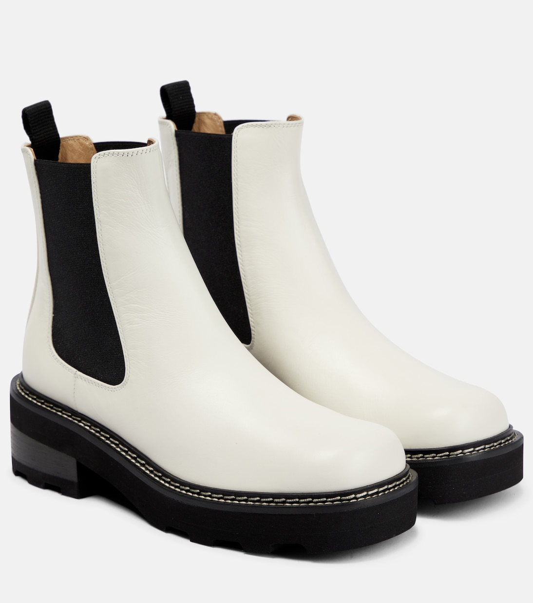 Chelsea Boots Jil aus Leder | Gabriela Hearst