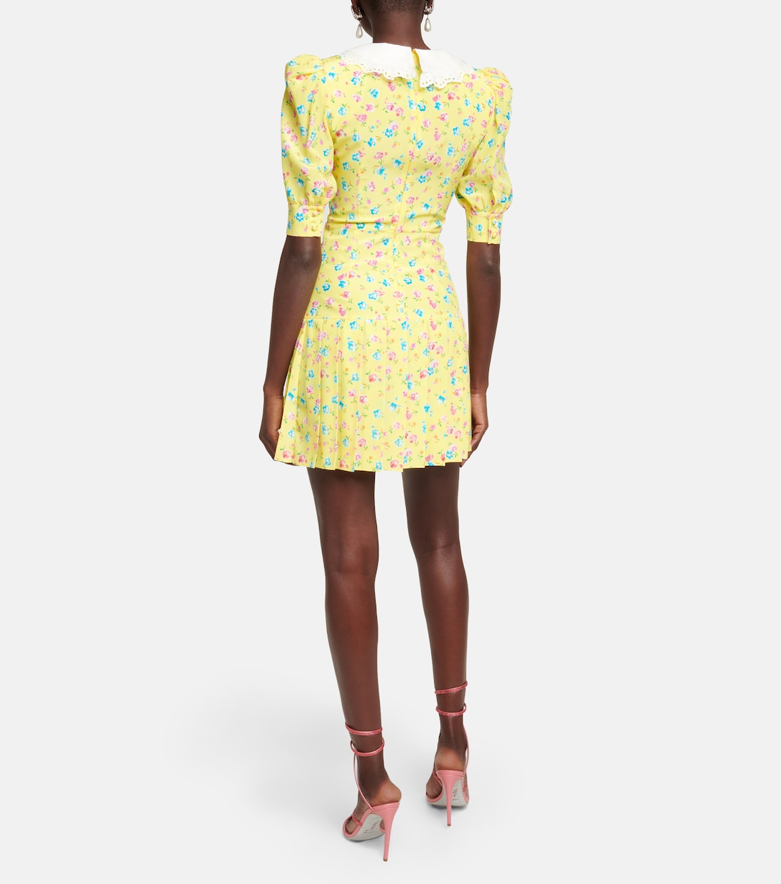 Floral silk minidress | Alessandra Rich