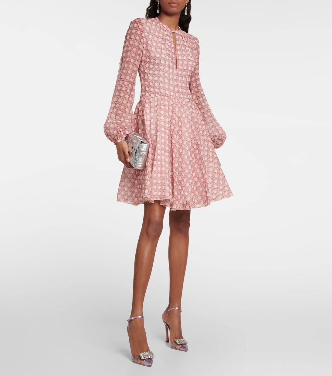 Silk georgette minidress | Giambattista Valli