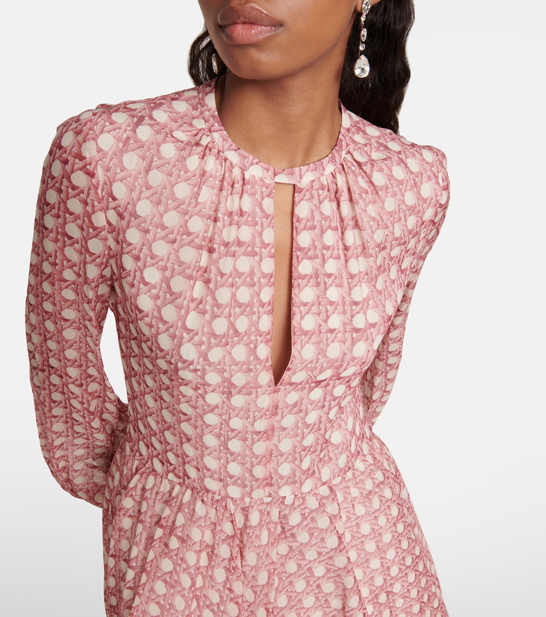 Silk georgette minidress | Giambattista Valli