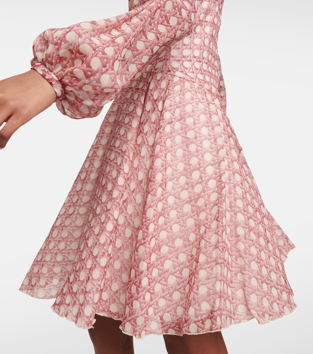 Silk georgette minidress | Giambattista Valli