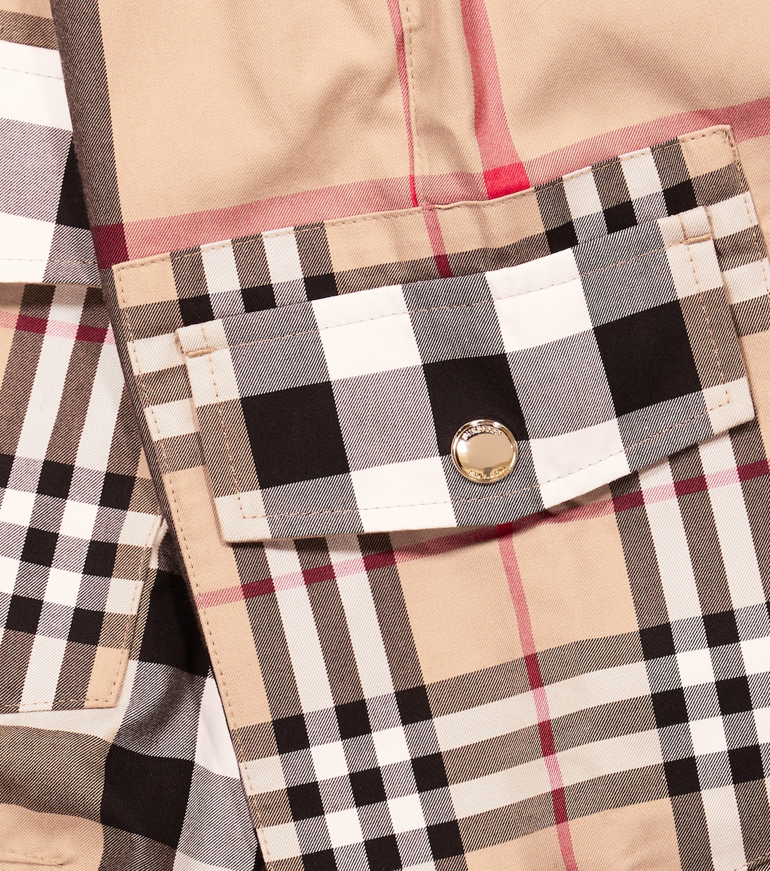 Cargohose Vintage Check aus Baumwolle | Burberry Kids
