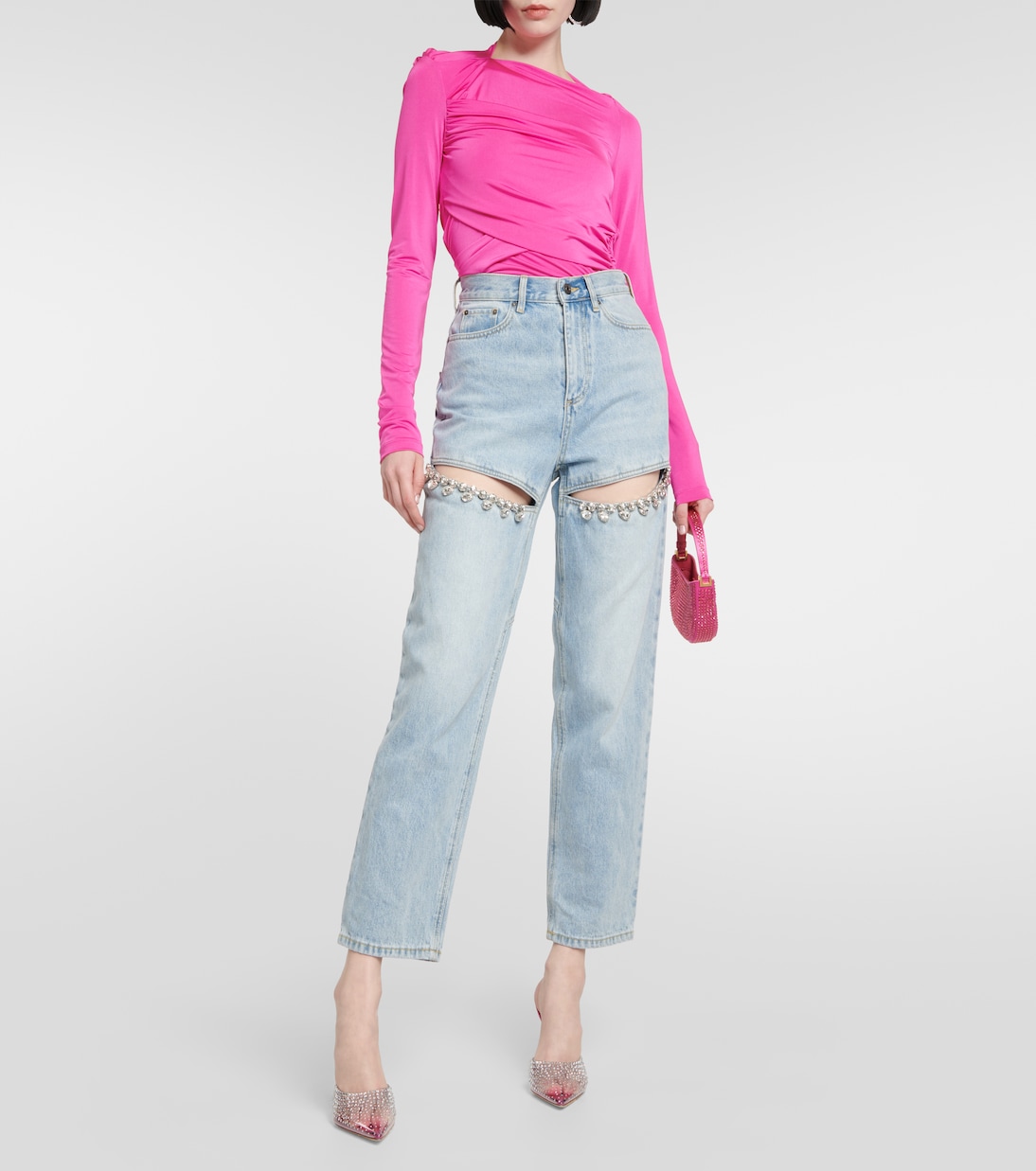 Mules Hollywood de PVC adornadas | Paris Texas