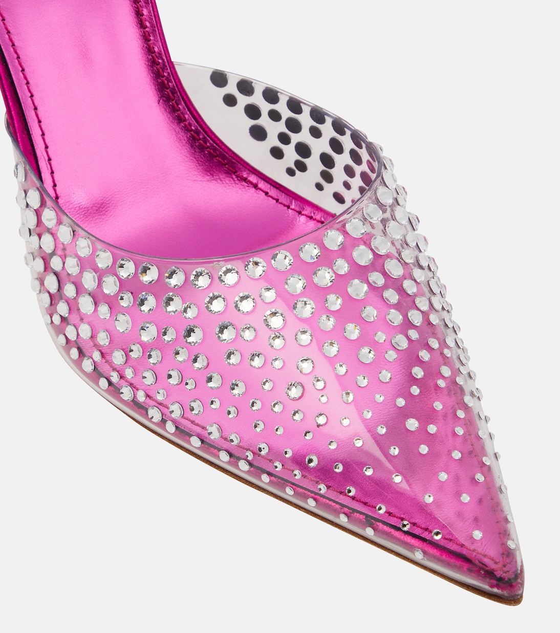 Mules Hollywood de PVC adornadas | Paris Texas