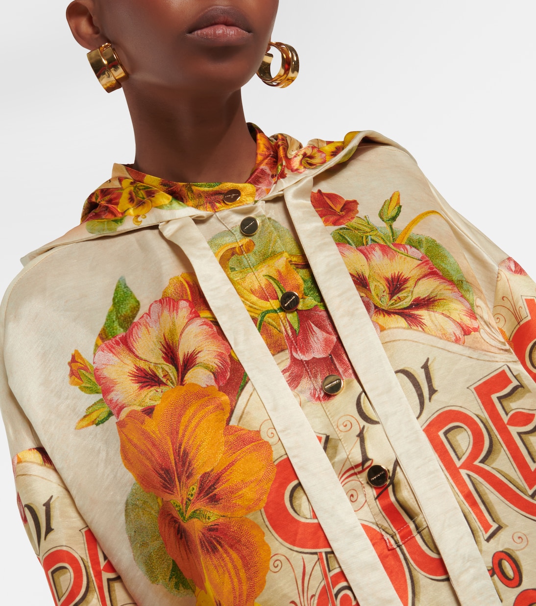 Caftán Wonderland floral | Zimmermann