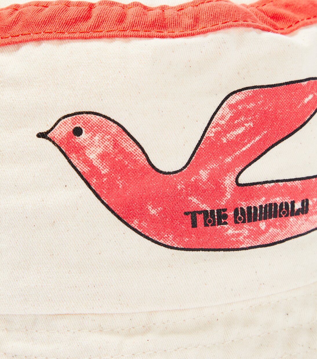 Starfish printed cotton bucket hat | The Animals Observatory
