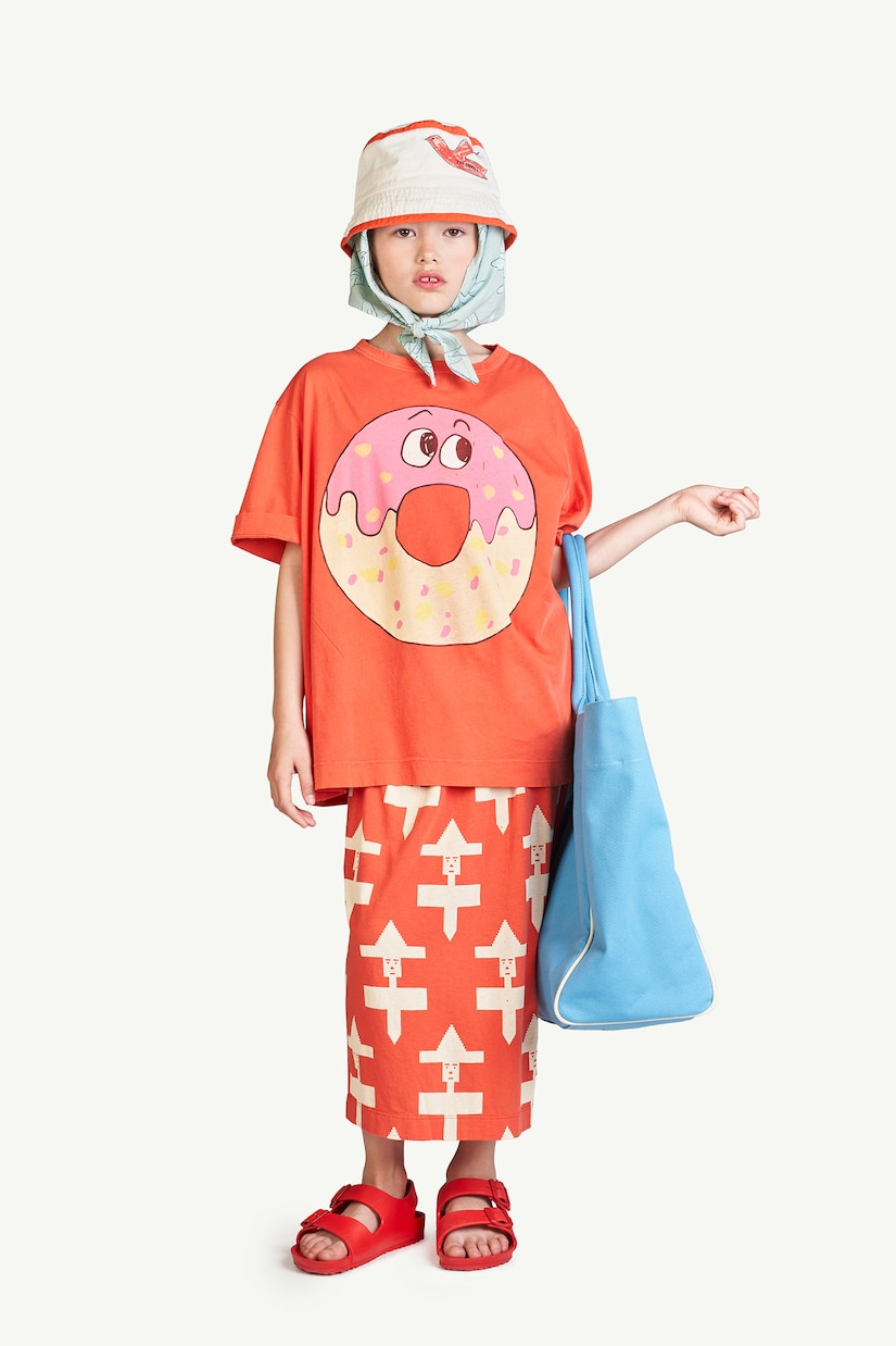 Starfish printed cotton bucket hat | The Animals Observatory
