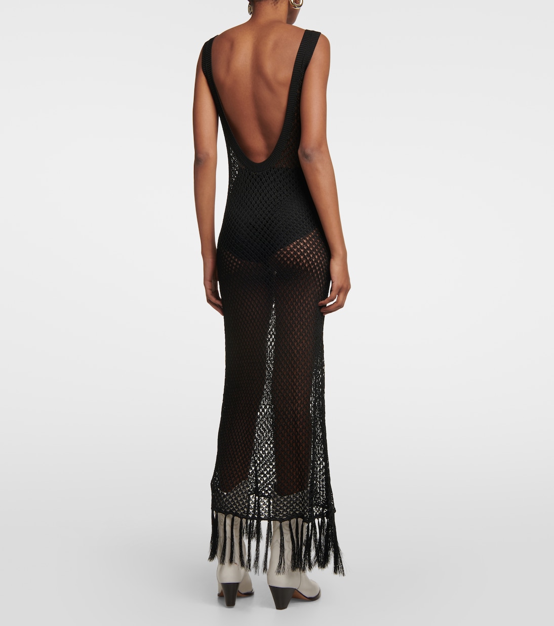 Emma fringed maxi dress | Dodo Bar Or