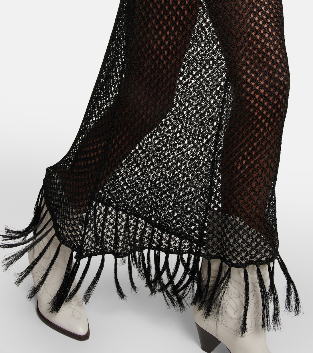Emma fringed maxi dress | Dodo Bar Or