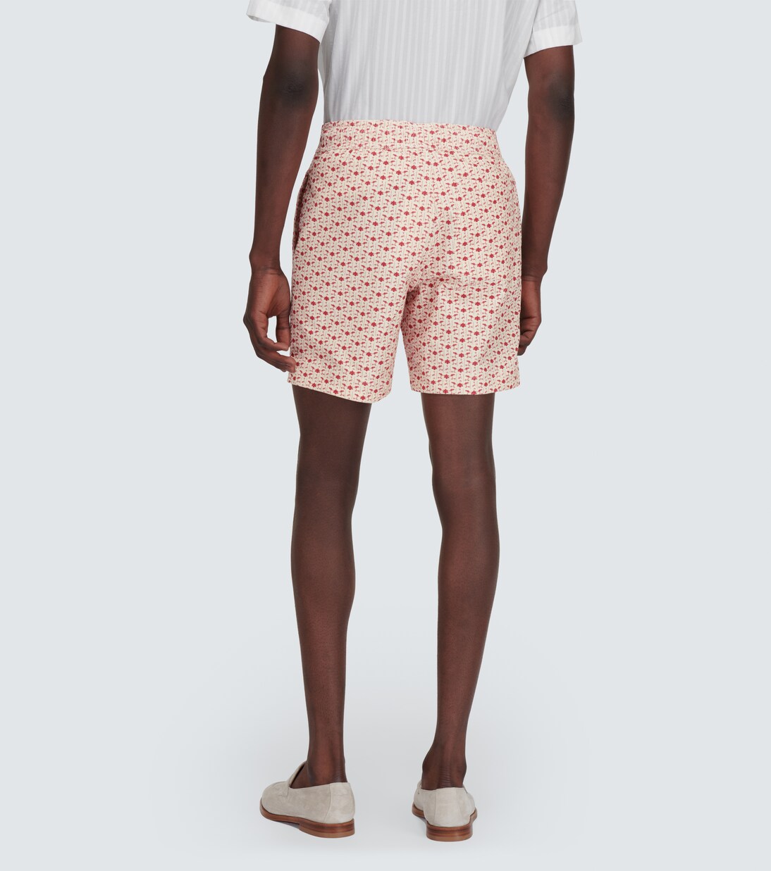 Louis printed corduroy shorts | Orlebar Brown