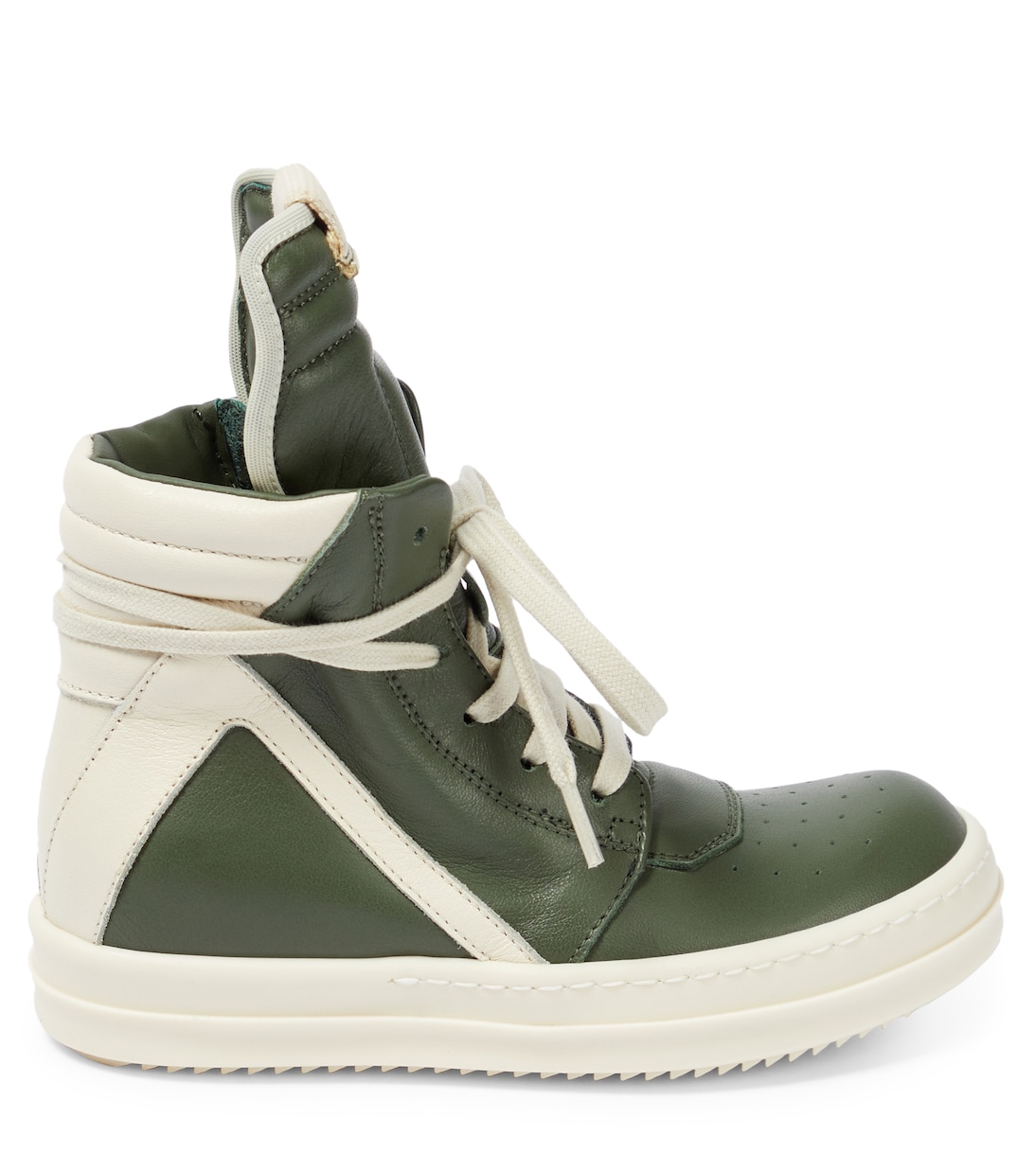 Sneakers alte Geobasket in pelle | Rick Owens Kids