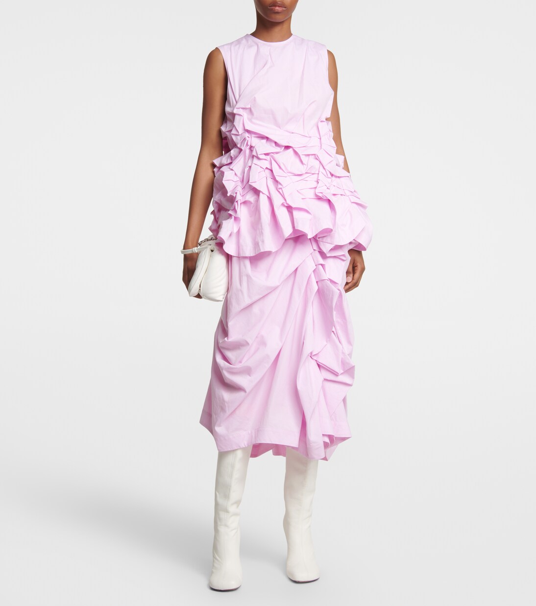 Gonna midi in cotone | Noir Kei Ninomiya