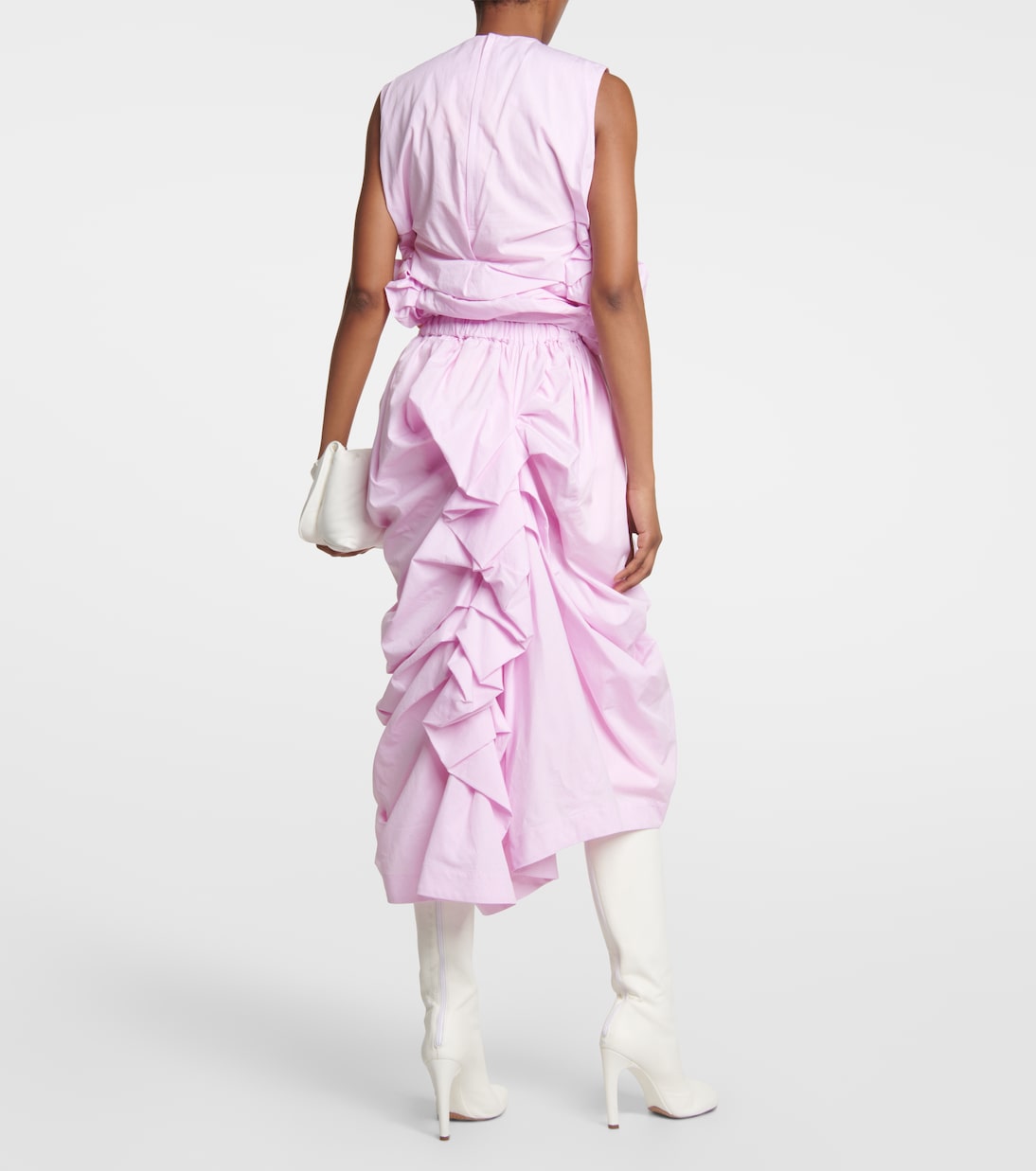 Gonna midi in cotone | Noir Kei Ninomiya