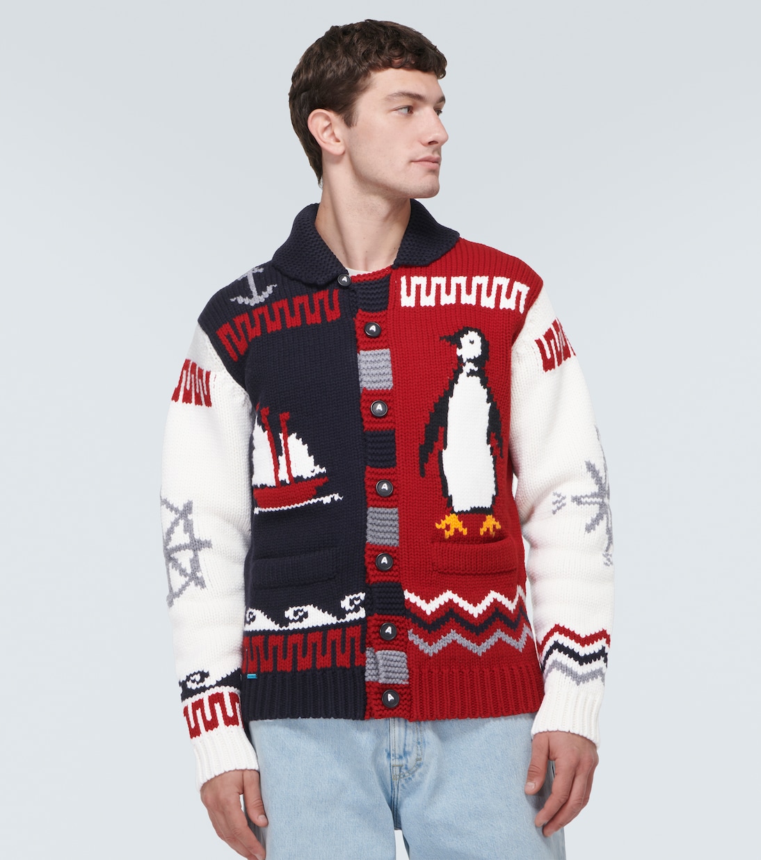 Nautical virgin wool jacket | Alanui