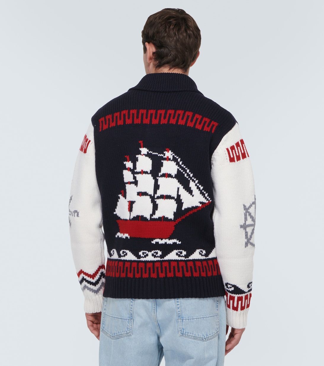 Nautical virgin wool jacket | Alanui