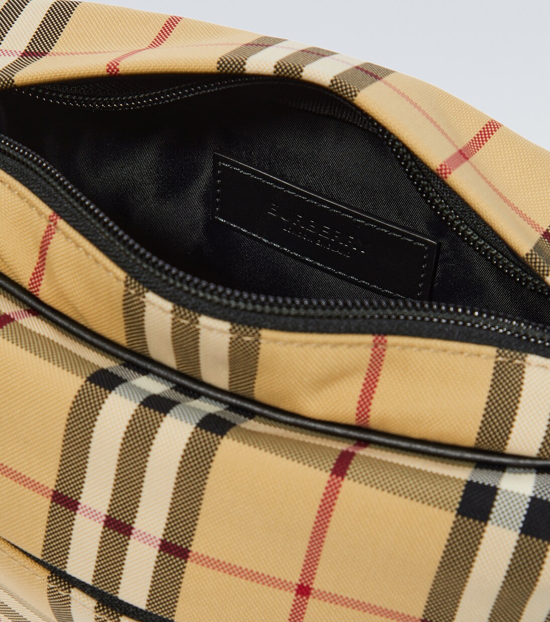 Borsa a tracolla in canvas Burberry Check | Burberry