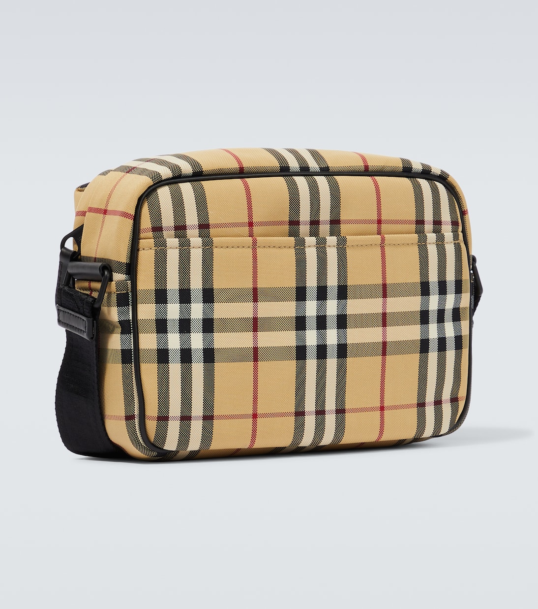 Borsa a tracolla in canvas Burberry Check | Burberry