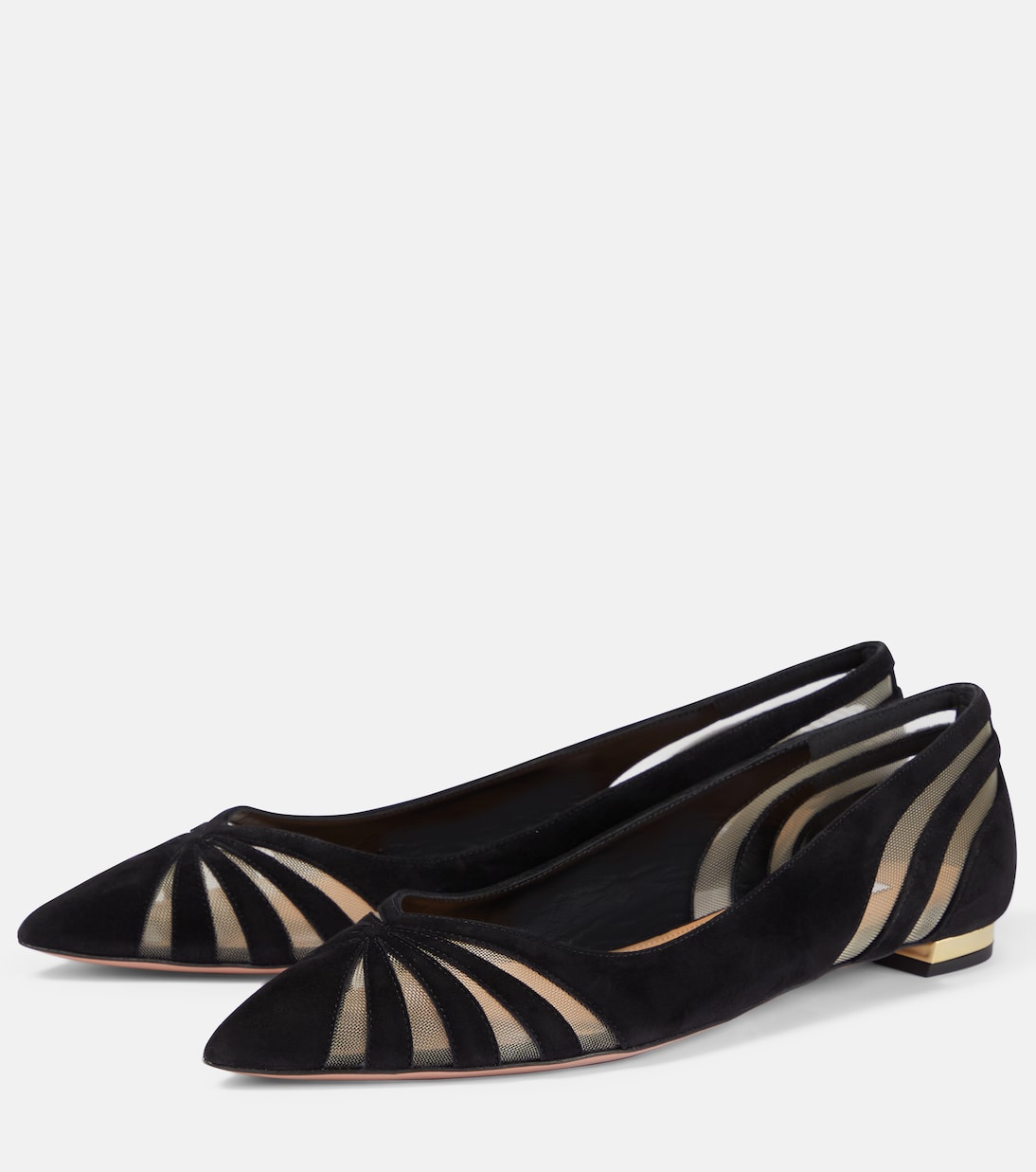 Ballerine The Spy in suede | Aquazzura