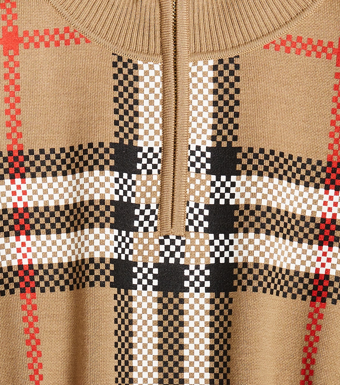 Ginny checked wool-blend poncho | Burberry Kids