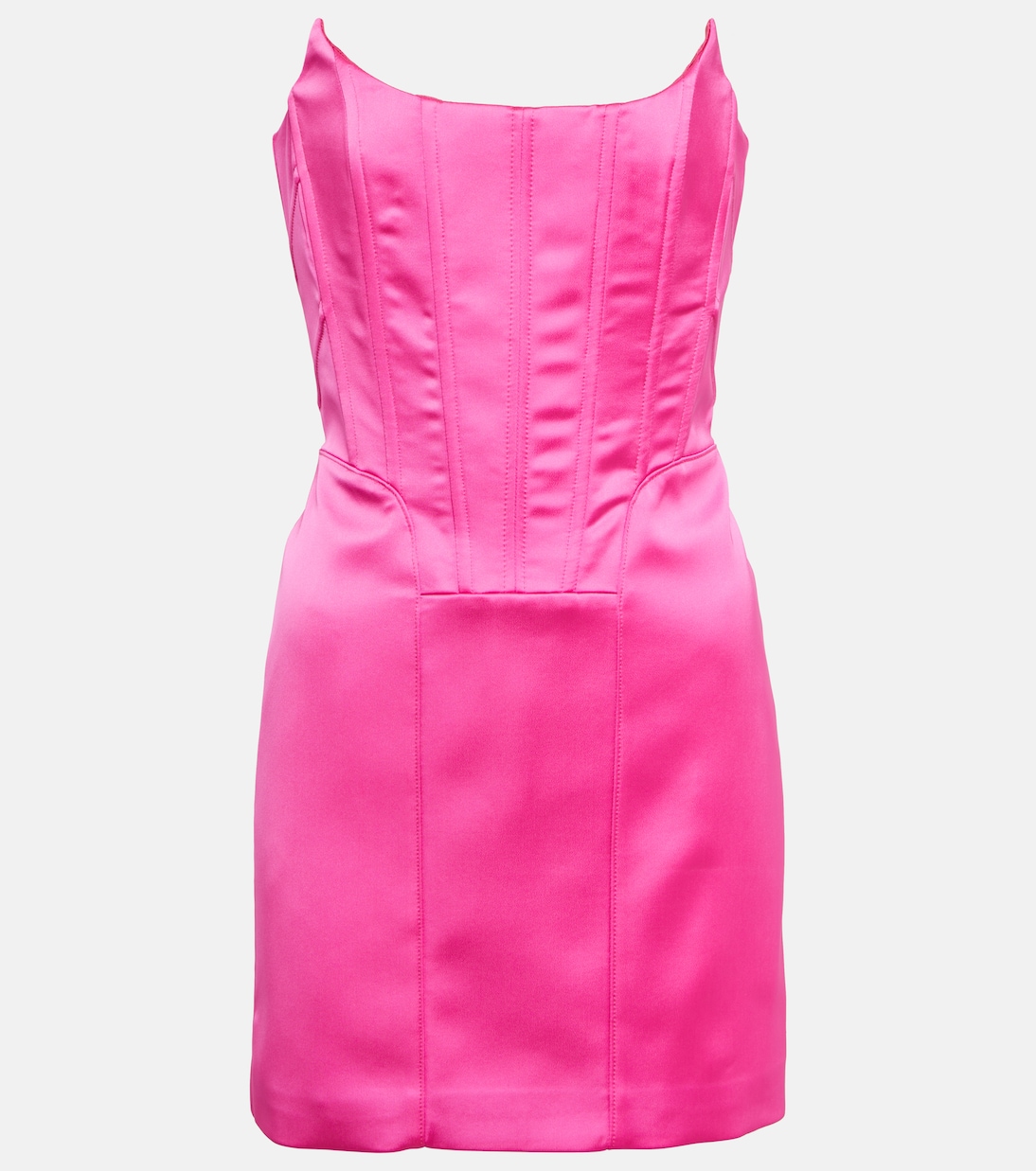 Miniabito bustier in raso | Giuseppe di Morabito