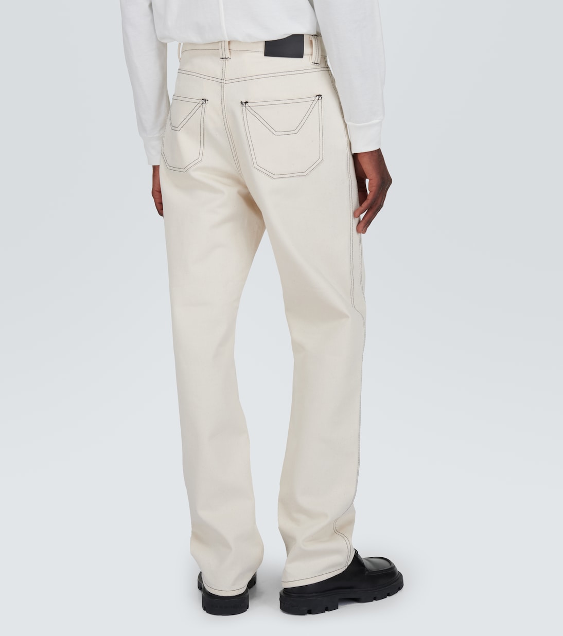 Pantalon droit en coton | Winnie New York