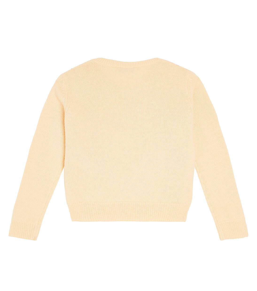 Pullover in lana vergine a trecce | Il Gufo