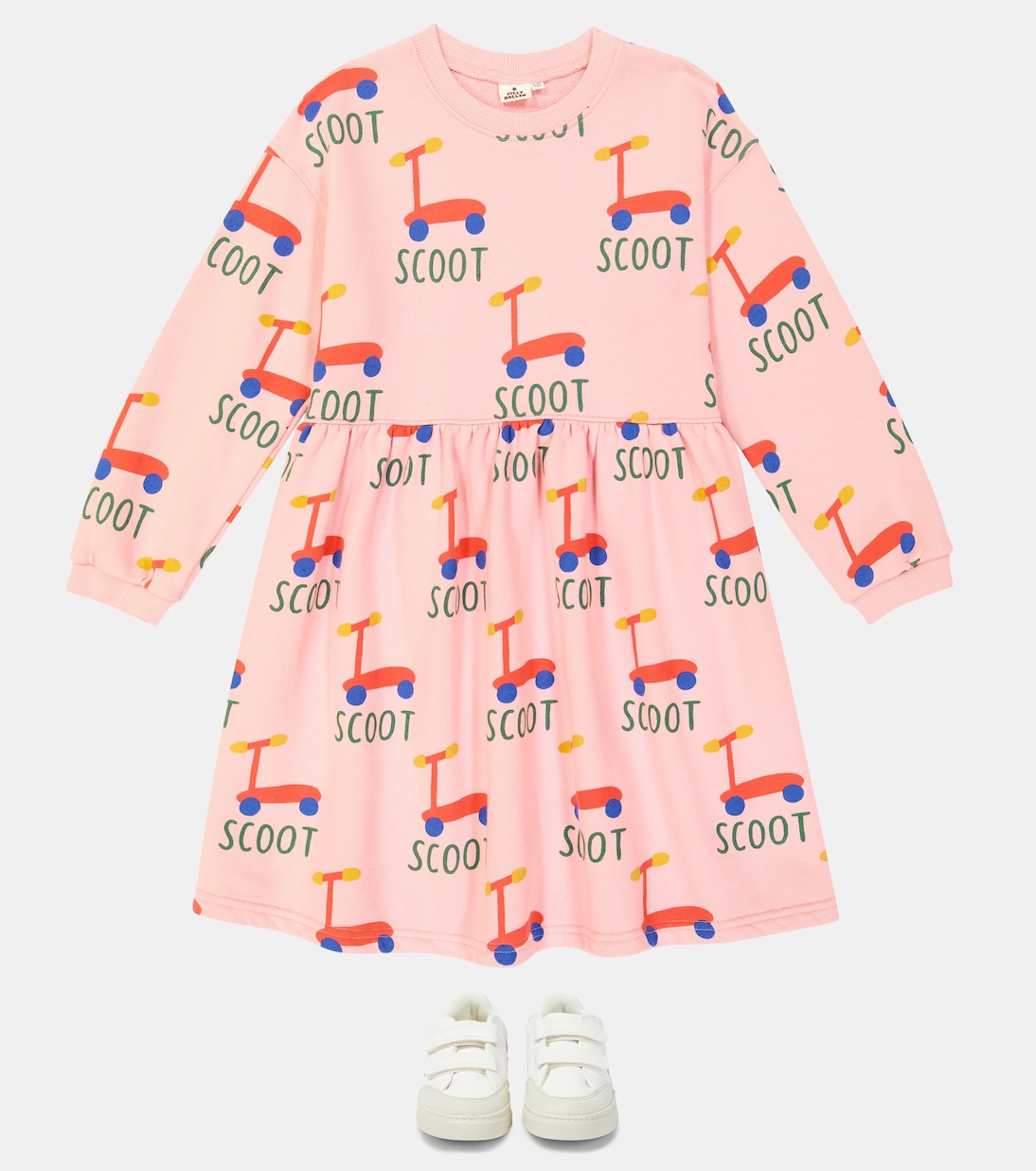 Bedrucktes Kleid aus Baumwoll-Jersey | Jellymallow